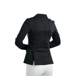 Casaco de competição Montar MoGloria faixa de caviar feminino Preto Casaco de competição Montar MoGloria faixa de caviar feminino Preto
