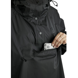 Capa impermeável longa Montar MoRianne logótipo preto