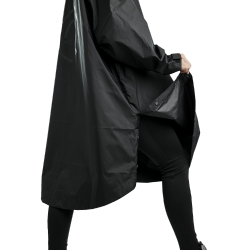 Capa impermeável longa Montar MoRianne logótipo preto