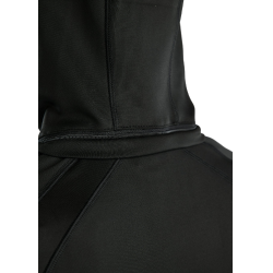 Casaco softshell com fecho completo Montar MoBlair capuz removível cristais gun metal feminino Preto Casaco softshell com fecho completo Montar MoBlair capuz removível cristais gun metal feminino Preto