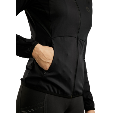 Casaco softshell Montar MoVicky com zíper completo leve feminino Casaco softshell Montar MoVicky com zíper completo leve feminino