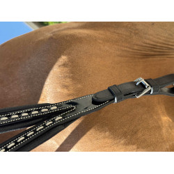 Flecha de martingale Pénélope Ponto sela Preto Flecha de martingale Pénélope Ponto sela Preto