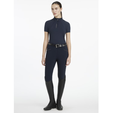 Camada Base LeMieux Classique de mangas curtas Marinho Azul-marinho Camada Base LeMieux Classique de mangas curtas Marinho Azul-marinho