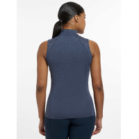 Base Layer LeMieux Maria mesh sem mangas Crepúsculo azul Base Layer LeMieux Maria mesh sem mangas Crepúsculo azul
