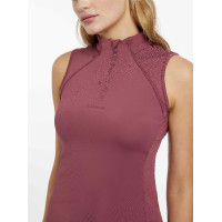 Base Layer LeMieux Maria mesh sem mangas Pau-rosa