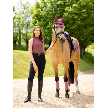 Base Layer LeMieux Maria mesh sem mangas Pau-rosa