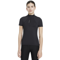 Camada Base LeMieux Young Rider Classique de mangas curtas Preto Camada Base LeMieux Young Rider Classique de mangas curtas Preto
