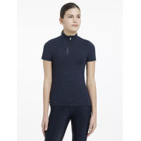 Camada Base LeMieux Young Rider Classique de mangas curtas Preto