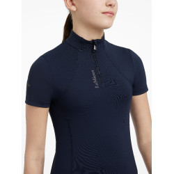Camada Base LeMieux Young Rider Classique de mangas curtas Marinho Azul-marinho