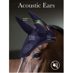 Boné antimoscas LeMieux acústico Essence Pau-rosa