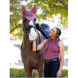 Boné antimoscas LeMieux acústico Essence Pau-rosa