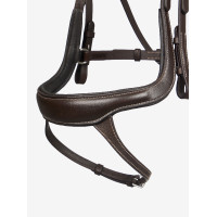 Bridão de focinheira fendida Arika LeMieux Castanho