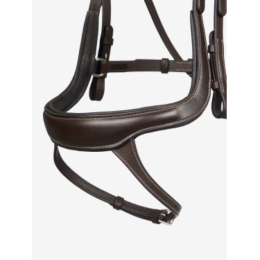 Bridão de focinheira fendida Arika LeMieux Castanho Bridão de focinheira fendida Arika LeMieux Castanho
