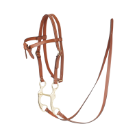 Bridão western Hobby Horse LeMieux Canela Castanho