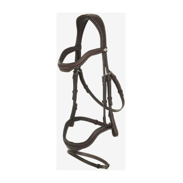 Bridon LeMieux Flash Contour Kudos Castanho Bridon LeMieux Flash Contour Kudos Castanho
