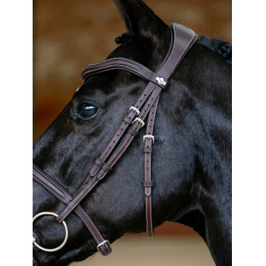 Bridon LeMieux Flash Contour Kudos Castanho Bridon LeMieux Flash Contour Kudos Castanho