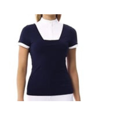 Camisa de competição LeMieux Sophia de mangas curtas Camisa de competição LeMieux Sophia de mangas curtas