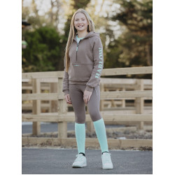 Legging LeMieux Young Rider Harlow Orla Noz Castanho Legging LeMieux Young Rider Harlow Orla Noz Castanho