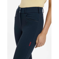 Pantalon d'équitation à basanes silicone Imogen Marinho Azul-marinho
