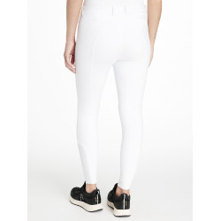 Pantalon d'équitation à basanes silicone Imogen Branco Pantalon d'équitation à basanes silicone Imogen Branco