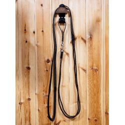 Rênes allemandes LeMieux en cuir Castanho Rênes allemandes LeMieux en cuir Castanho