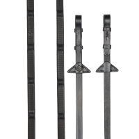 Rênes caoutchouc LeMieux Ergo Grip Preto Rênes caoutchouc LeMieux Ergo Grip Preto