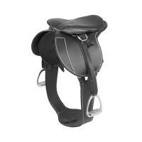 Selle de CSO avec sangle bavette LeMieux Toy Pony Preto