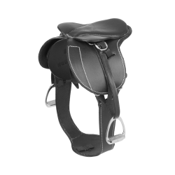 Selle de CSO avec sangle bavette LeMieux Toy Pony Preto