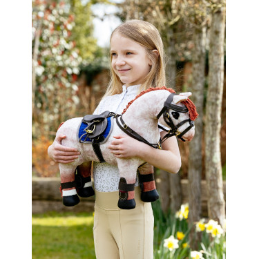 Selle de CSO avec sangle bavette LeMieux Toy Pony Castanho