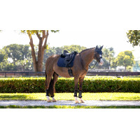 Tapis de dressage LeMieux Essence Square Marinho Azul-marinho Tapis de dressage LeMieux Essence Square Marinho Azul-marinho
