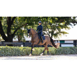 Tapis de dressage LeMieux Essence Square Marinho Azul-marinho Tapis de dressage LeMieux Essence Square Marinho Azul-marinho