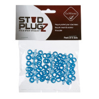 Tampões para cravos LeMieux Stud Plugz com 60 unidades Azul
