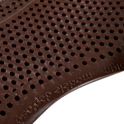 Amortecedor Acavallo Dri-lex Gel com lã Marrom / carneiro marrom