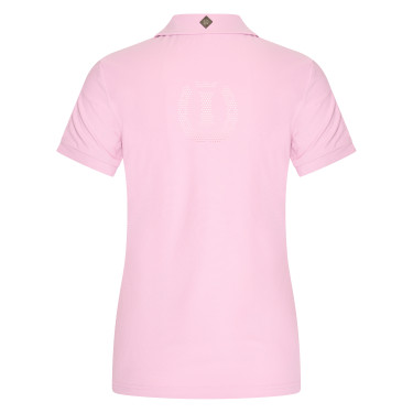 Camisa polo Imperial Riding Grandprix feminina Bailarina Rosa