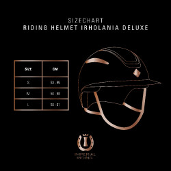 Capacete Imperial Riding Olania Deluxe viseira grande