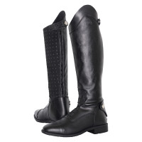 Botas de equitação Imperial Riding Kids Walker Glam Preto fosco