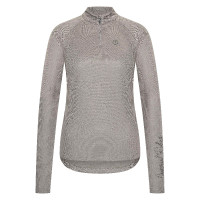 Polo de mangas compridas Imperial Riding Parla feminino Branco