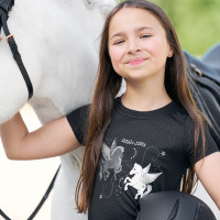 Camiseta Imperial Riding Star Sky infantil Preto Camiseta Imperial Riding Star Sky infantil Preto