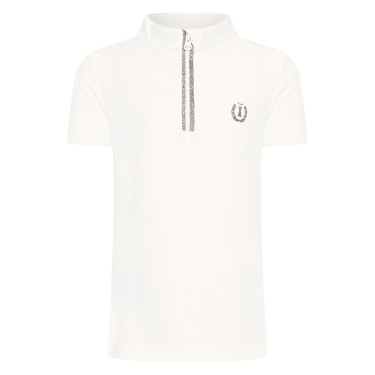 Top Imperial Riding Arly criança Branco