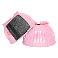 Sinos Imperiais de Equitação em PVC Rosa claro glitter Sinos Imperiais de Equitação em PVC Rosa claro glitter