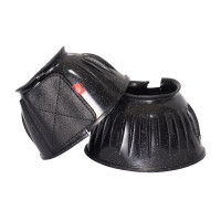 Sinos Imperiais de Equitação em PVC Glitter preto Sinos Imperiais de Equitação em PVC Glitter preto
