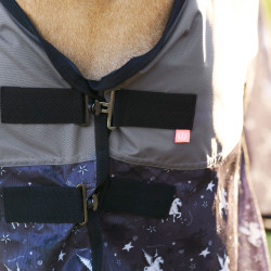 Capa anti-moscas e chuva Imperial Riding Super-dry AOP Pó de fada cinza AOP Motivos Capa anti-moscas e chuva Imperial Riding Super-dry AOP Pó de fada cinza AOP Motivos