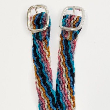 Tiras de esporas em nylon trançado Multi Multicolor