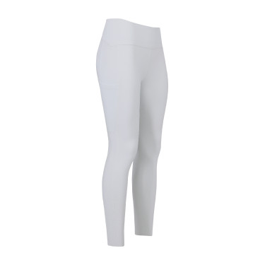 Legging de equitação Euro-Star Empower FullGrip Branco
