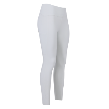 Legging de equitação Euro-Star Empower FullGrip Branco