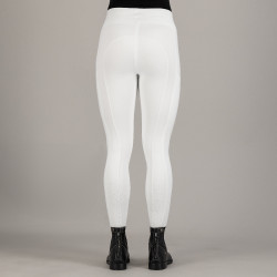 Legging de equitação Euro-Star Empower FullGrip Branco Legging de equitação Euro-Star Empower FullGrip Branco
