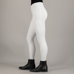 Legging de equitação Euro-Star Empower FullGrip Branco Legging de equitação Euro-Star Empower FullGrip Branco