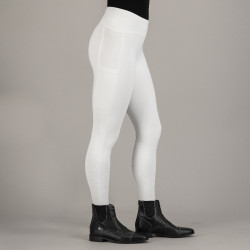 Legging de equitação Euro-Star Empower FullGrip Branco Legging de equitação Euro-Star Empower FullGrip Branco