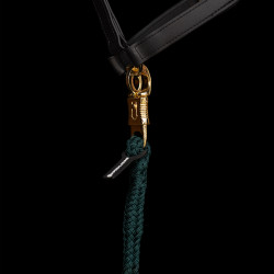 Corda de amarração Imperial Riding Classic anti-pânico Verde floresta Corda de amarração Imperial Riding Classic anti-pânico Verde floresta