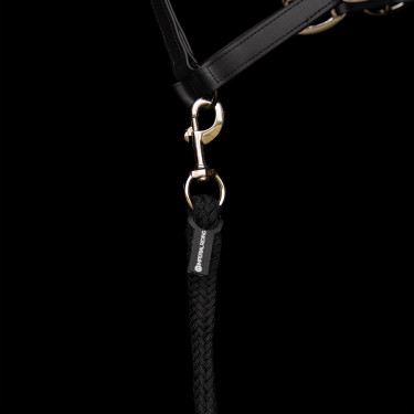 Corda de amarração Imperial Riding Classic com mosquetão simples Preto Corda de amarração Imperial Riding Classic com mosquetão simples Preto